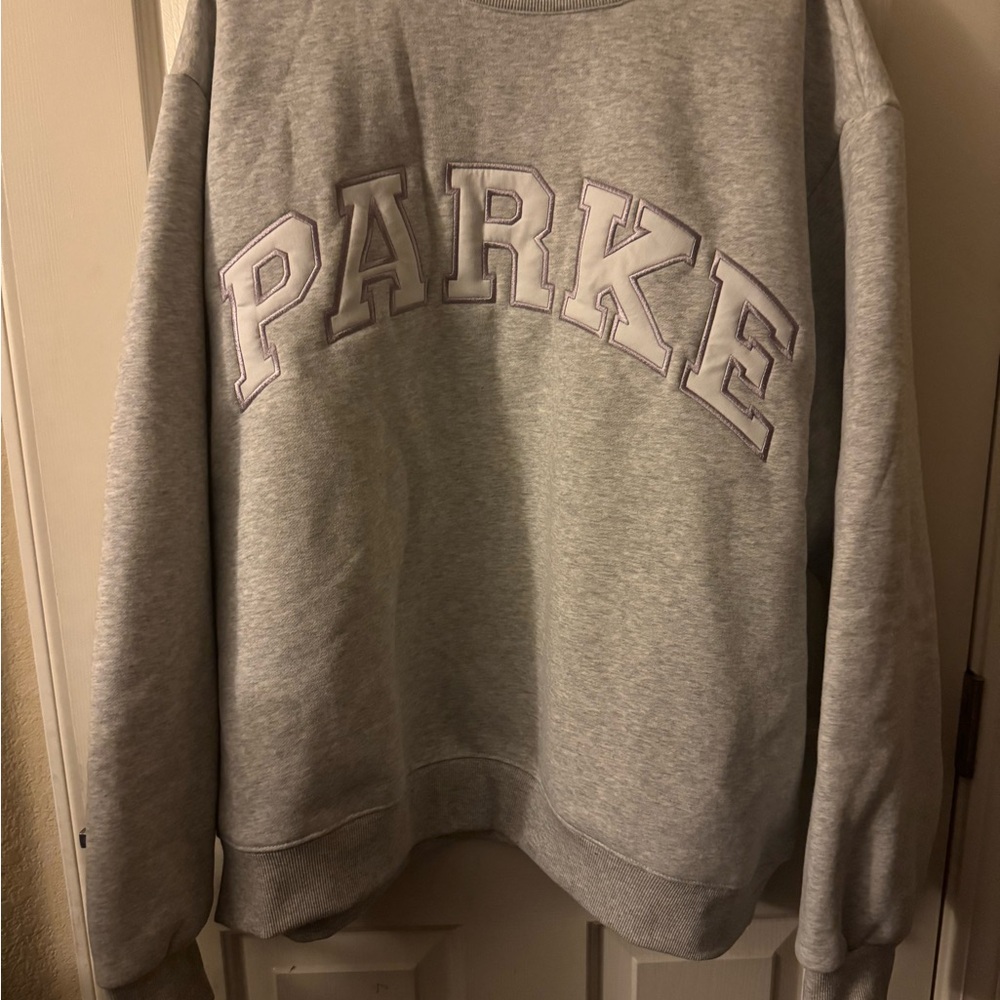 Parke Varsity Mockneck Color: Metallic